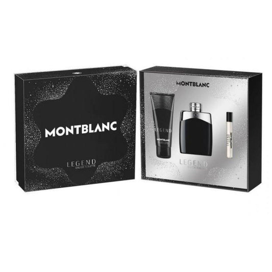 Legend Gift Set 3-PC by Mont blanc Eau de toilette - PERFUME BOUTIQUE
