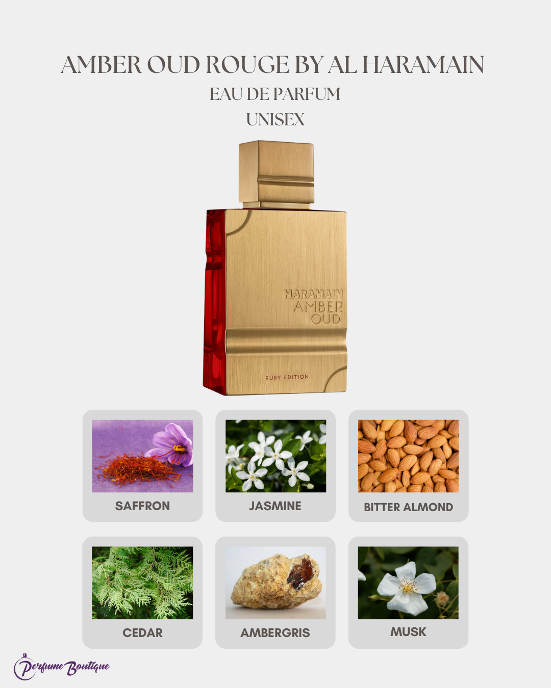 HARAMAIN AMBER OUD Rouge Edition Eau de Parfum by AL HARAMAIN