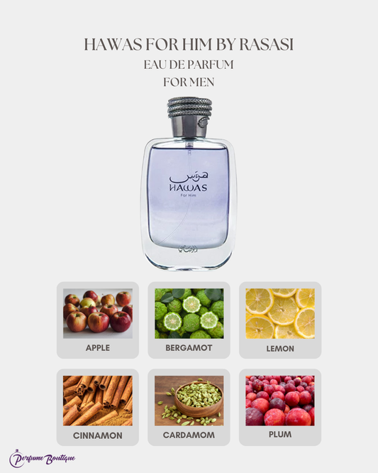 Hawas for Him by Rasasi Eau de Parfum