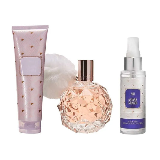 Ari by Ariana Grande Eau de Parfum Woman 3PC Gift Set - PERFUME BOUTIQUE