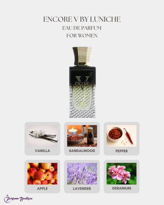 Luniche Encore V Women 2.7 oz Eau de Parfum