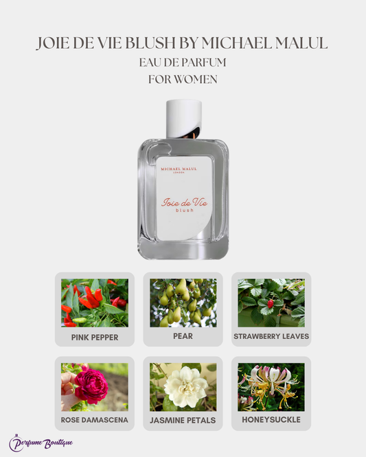 Joie de Vie Blush Eau de Parfum GIFT SET by Michael Malul
