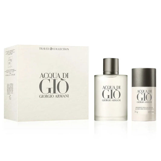 Acqua Di Gio Eau de Toilette + Deodorant Men 2PC Set by Giorgio Armani
