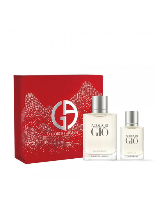 Acqua Di Gio Eau de Toilette Men 2PC Set by Giorgio Armani