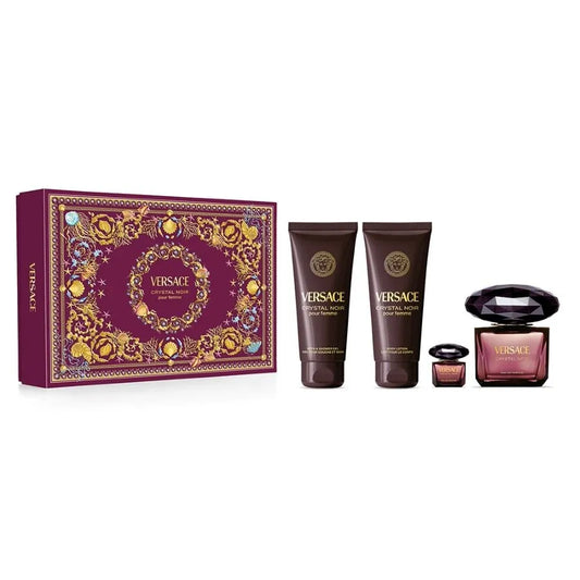 Crystal Noir Eau de Parfum 4PCS by Versace