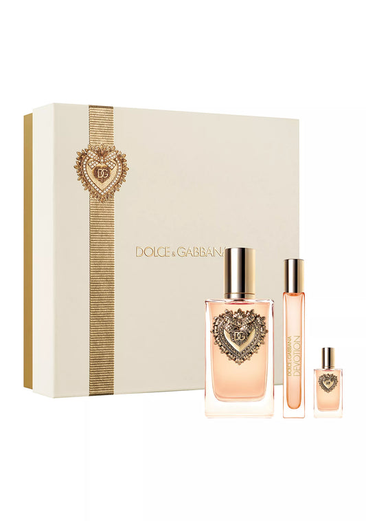 Devotion Eau de Parfum 3 PCS by Dolce & Gabbana - PERFUME BOUTIQUE