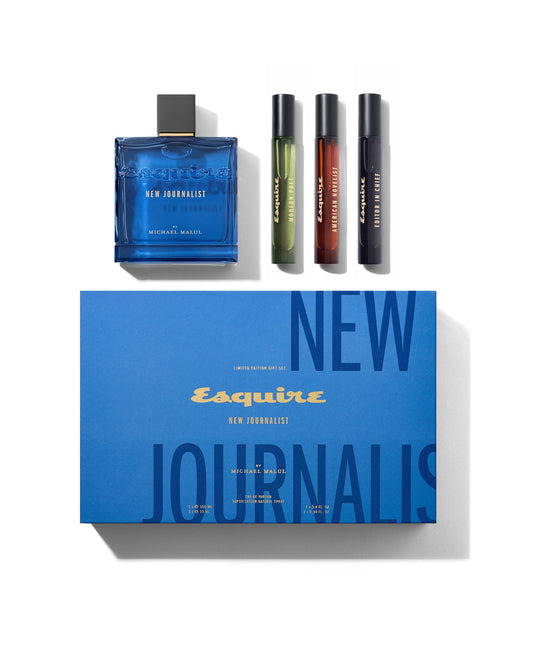 Esquire New Journalist Eau De Parfum Gift Set by Michael Malul - PERFUME BOUTIQUE