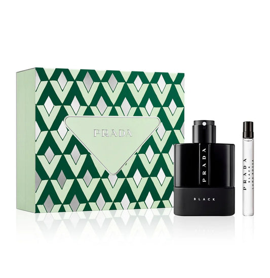 Luna Rossa Black by Prada Eau de Parfum 2PC Gift Set