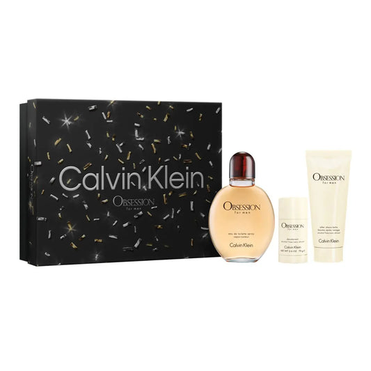Obsession for Men Eau de Toilette 3PC Set by Calvin Klein