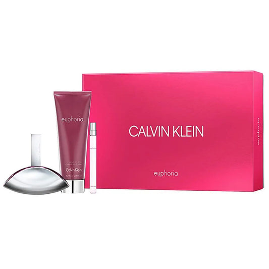 Euphoria Eau De Parfum 3PC Gift Set for Women By Calvin Klein - PERFUME BOUTIQUE