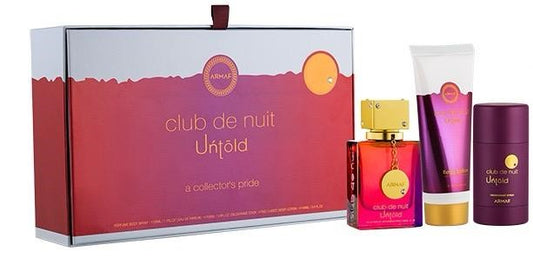 Club de Nuit Untold 3-Piece Gift-Set by Armaf Eau de Parfum Unisex - PERFUME BOUTIQUE