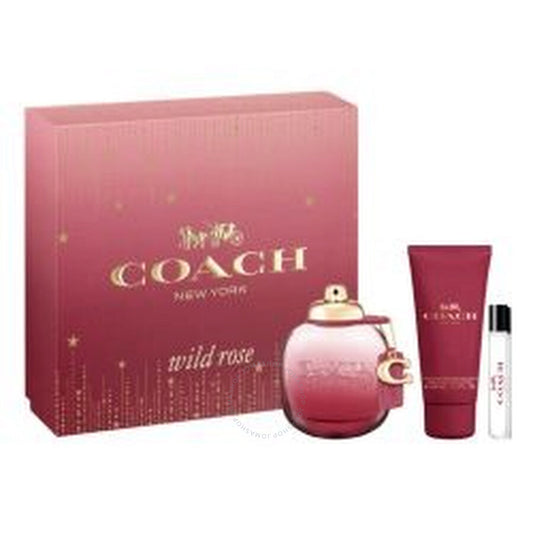 Wild Rose Women 3-PC Gift Set by Coach Eau de Parfum - PERFUME BOUTIQUE