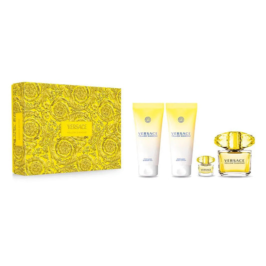 Yellow Diamond Eau de Toilette 4PCS by Versace - PERFUME BOUTIQUE