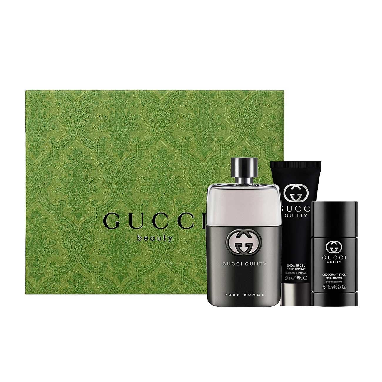 Gucci Guilty Men 3-PC Set by Gucci eau de Toilette – PERFUME BOUTIQUE