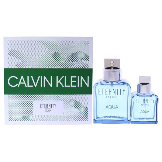 Eternity Aqua Men 2-Piece Gift Set by Calvin Klein eau de Toilette - PERFUME BOUTIQUE