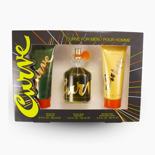 Curve Liz Claiborne Men 3-Piece Gift Set eau de Toilette - PERFUME BOUTIQUE