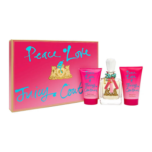 Peace Love & Juicy Couture Women Gift Set by Juicy Couture eau de Parfum - PERFUME BOUTIQUE