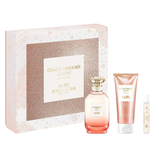 Coach Dreams Sunset Women 3PC Gift Set by Coach Eau de Parfum - PERFUME BOUTIQUE