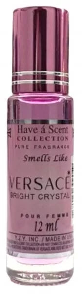 Versace Roll-On Oil Perfume For Women 12ml Pure Fragrance Oil