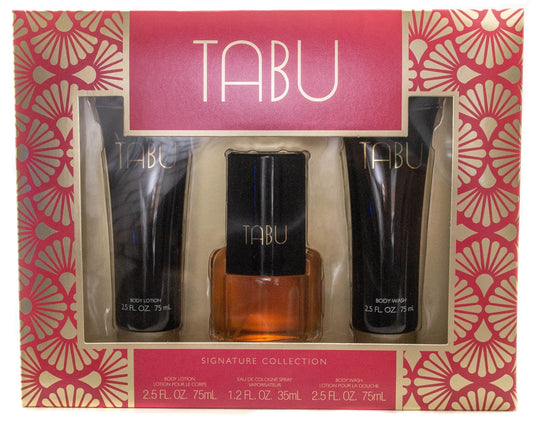Tabu Womens 3-Pc Gift Set eau de Cologne - PERFUME BOUTIQUE