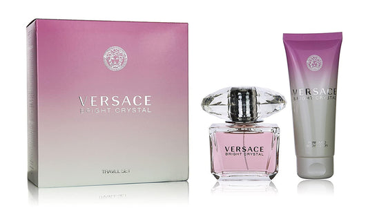 Bright Crystal Eau de Toilette Travel Set by Versace - PERFUME BOUTIQUE