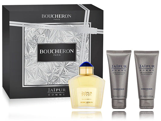 Jaipur Homme Men Gift Set by Boucheron Eau de Parfum - PERFUME BOUTIQUE