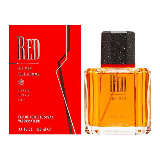 Red for Men by Giorgio Beverly Hills eau de Toilette - PERFUME BOUTIQUE