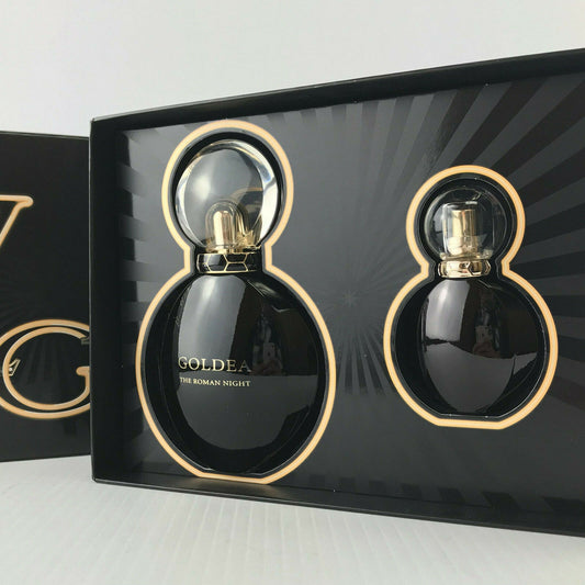 Goldea The Roman Night Gift Set 2pc by Bvlgari Eau de Parfum - PERFUME BOUTIQUE