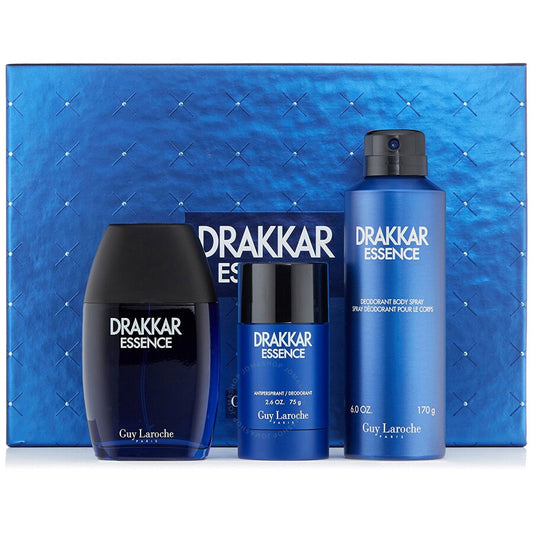 Drakkar Essence Men Gift Set by Guy Laroche Eau de Toilette - PERFUME BOUTIQUE