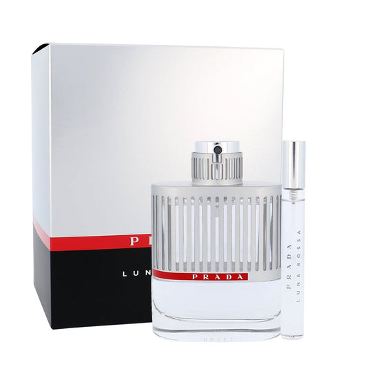 Prada Luna Rossa Men Gift Set 3.4 + 10 ml by Prada Eau de Toilette - PERFUME BOUTIQUE