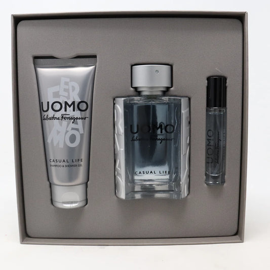 UOMO Casual Life Men Gift Set by Salvatore Ferragamo Eau de Toilette - PERFUME BOUTIQUE