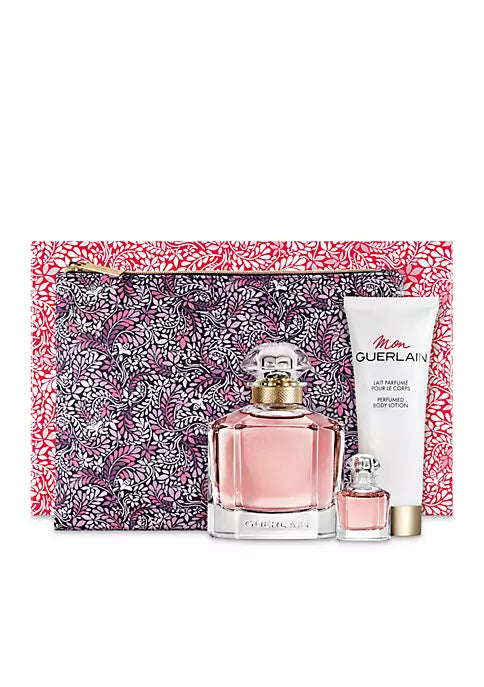 Mon Guerlain Women 4-Piece Gift Set by Guerlain Eau de Parfum - PERFUME BOUTIQUE