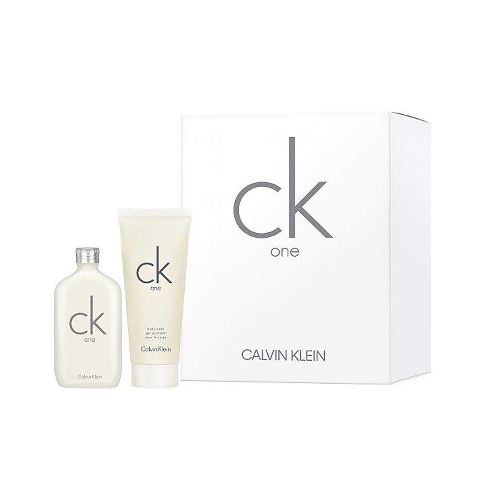 eau Klein CK Toilette Calvin 2-Piece BOUTIQUE Gift by Unisex ONE de PERFUME – Set