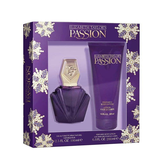 Passion Women 2-PC Gift Set by Elizabeth Taylor Eau de Toilette - PERFUME BOUTIQUE
