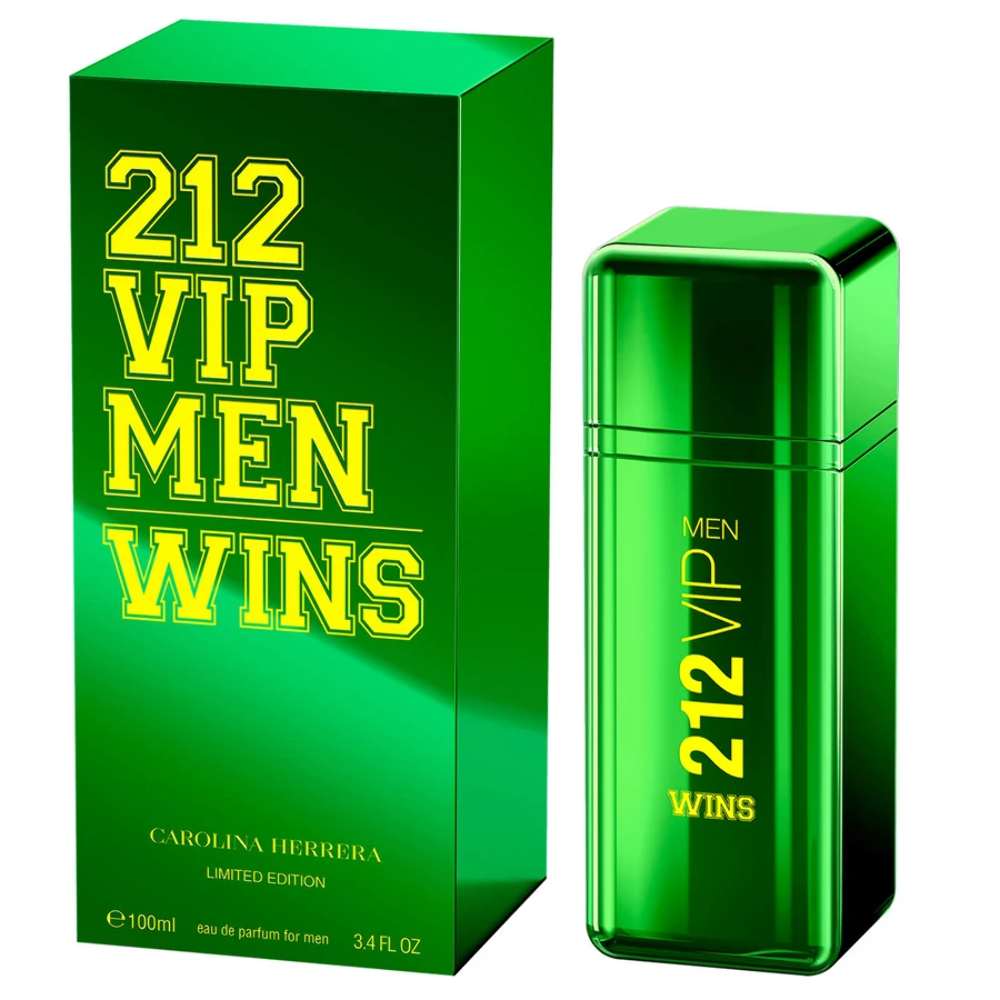 212 VIP WINS MEN WINS by Carolina Herrera eau de Parfum Limited Editio –  PERFUME BOUTIQUE