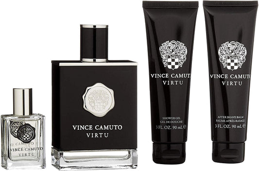 Virtu Men 4-PC Gift Set By Vince Camuto Eau de Toilette - PERFUME BOUTIQUE