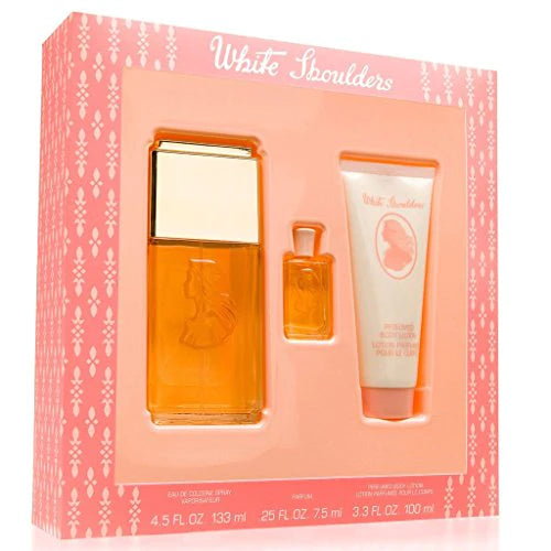 White Shoulders Women 3-PC Gift Set by Evyan Eau de Cologne - PERFUME BOUTIQUE
