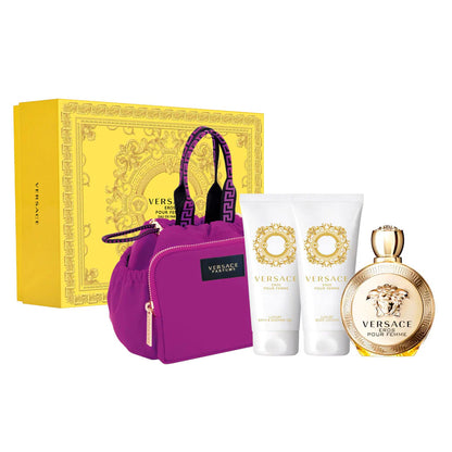 Eros Pour Femme Eau de Toilette 4PCS by Versace - PERFUME BOUTIQUE