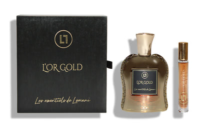 L'or Gold Eau de Parfum 2 PCS by Lomani - PERFUME BOUTIQUE