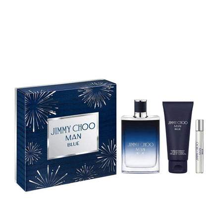 Jimmy Choo Man Blue 3PC Gift Set by Jimmy Choo Eau de Toilette