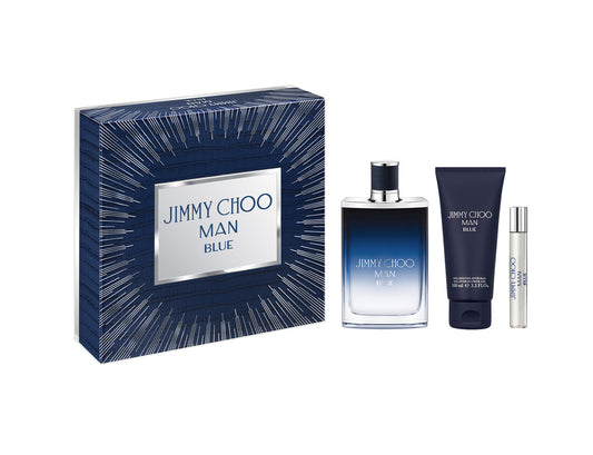 Jimmy Choo Man Blue 3PC Gift Set by Jimmy Choo Eau de Toilette