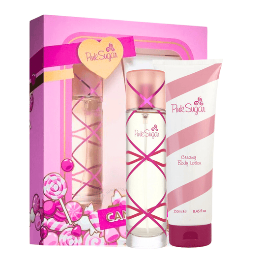 Pink Sugar Women Gift Set by Aquolina Eau de Toilette - PERFUME BOUTIQUE