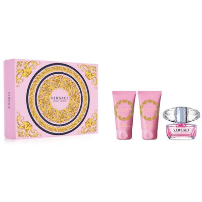 Bright Crystal Eau de Toilette 3PCS by Versace - PERFUME BOUTIQUE