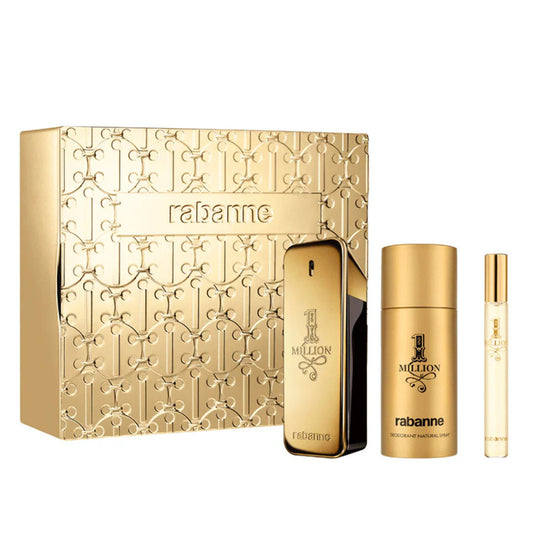 1 Million Eau de Toilette 3PCS by Paco Rabanne