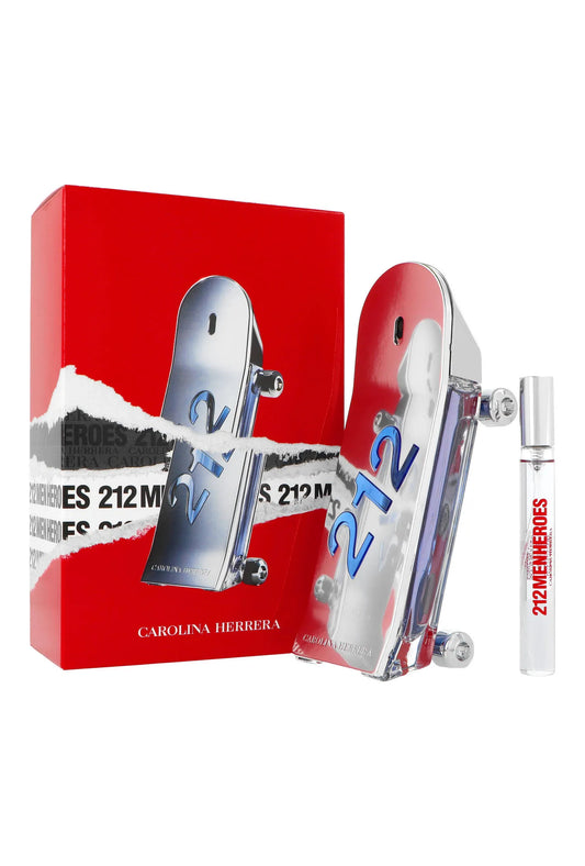 212 Heroes Men Eau de Toilette 2 PIECE Gift Set by Carolina Herrera - PERFUME BOUTIQUE