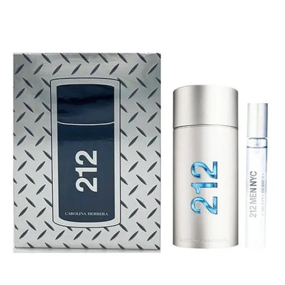 212 Men NYC Travel Gift Set by Carolina Herrera Eau de Toilette 212 Men NYC Travel Gift Set by Carolina Herrera Eau de Toilette