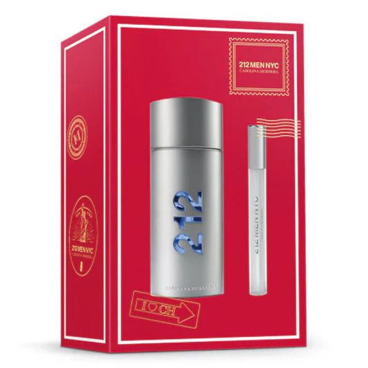 212 Men NYC Travel Gift Set by Carolina Herrera Eau de Toilette - PERFUME BOUTIQUE