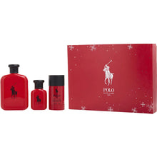 Cargar imagen en el visor de la galería, Polo Red 3PC Men Gift set eau de Toilette
