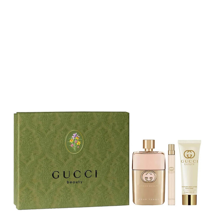 Gucci Guilty Pour Femme Gift Set 3pc By Gucci Eau de Parfum