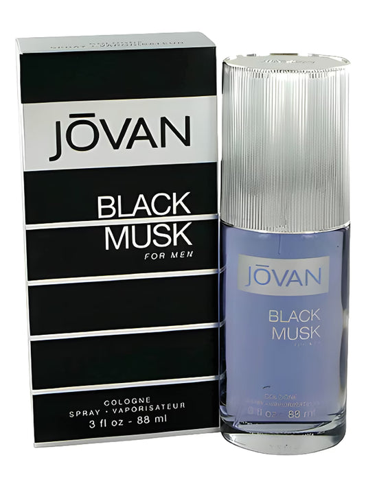 Black Musk for Men Cologne Spray by Jovan